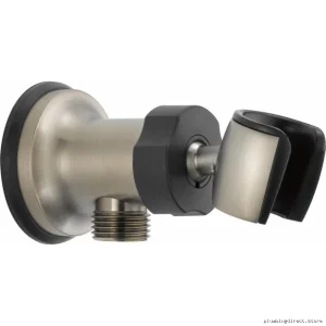 Delta Stainless Steel Adjustable Wall Mount Elbow Fitting U4985-SS-PK