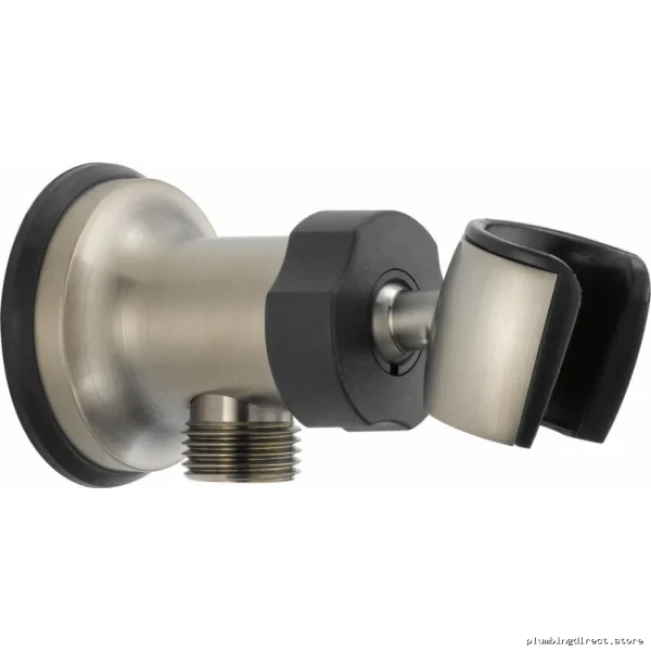 Delta Stainless Steel Adjustable Wall Mount Elbow Fitting U4985-SS-PK