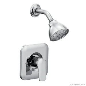moen compatible adjustable temp chrome shower trim