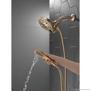 In2ition Adjustable TwoinOne Hand&ShowerHead Set Up Your Perfect Showers