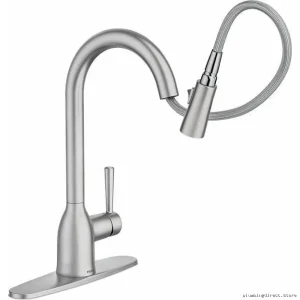 Adler Chrome Kitchen Faucet with Pulldown Spray Model 87233