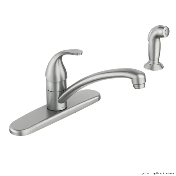 Adler Kitchen Faucet w/ SeparatesideSpray – Spotresistantstainless Steel Model