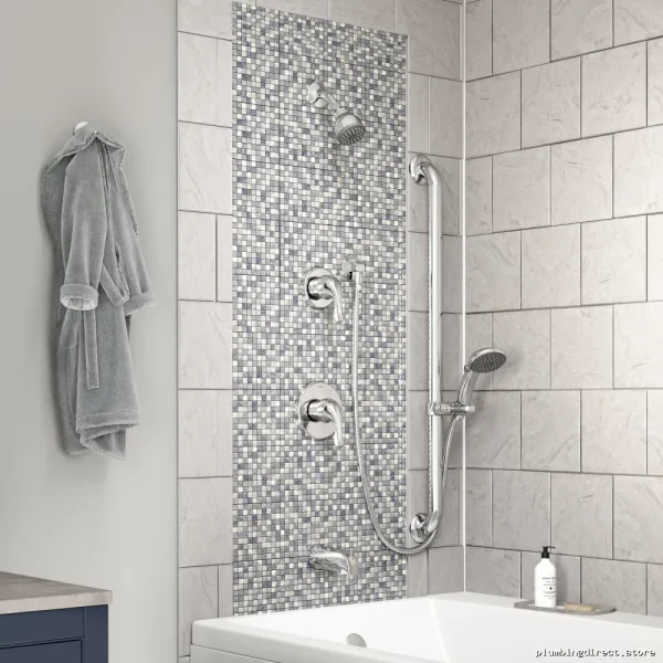 All-in-One Chrome Tub & Shower System by Origins Symmons