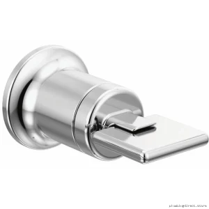 Allaria Chrome Single-Handle Wall-Mounted Faucet Knob - HK5867-PC