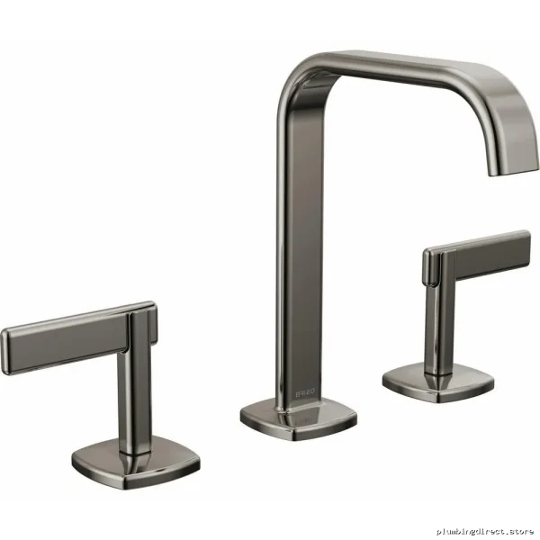 Allaria Wide Flow lever handle kit pair - Brillance Black onyx hl...
