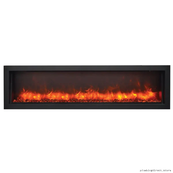 Premium Amantii 60" Electric Fireplace for Indoor & Outdoor