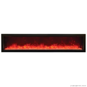 Amantii BI-72-SLIM 72" Built-In Slim Electric Fireplace