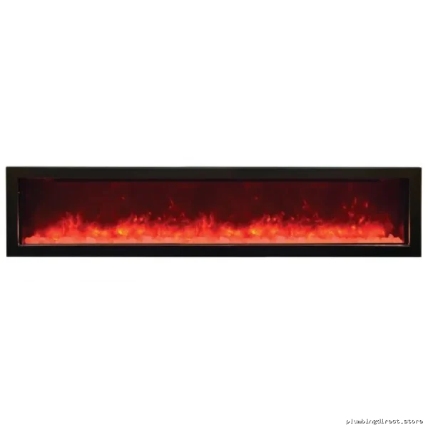 Amantii BI-72-SLIM 72" Built-In Slim Electric Fireplace