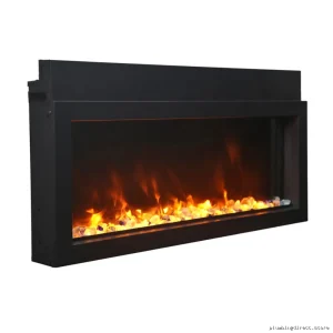 Amantii BI-40-XTRASLIM Ultra-Slim Electric Fireplace for Indoor/Outdoor Use