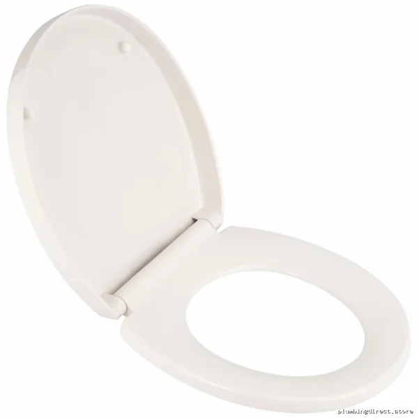 American Standard Soft-Close Round Toilet Seat - Telescoping White 5025B65G - Image 2