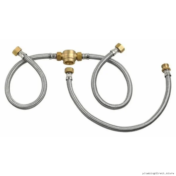 Deck Mount Tub Filler Professional Grade Flex Hose Complete Kit 6-Piece American Standard