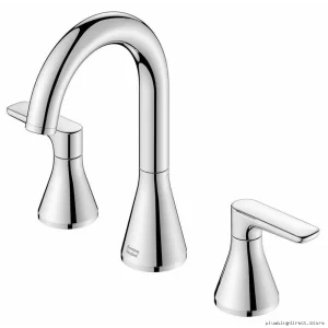 American Standard Aspirations Chrome Widespread Faucet – Pop Up Drain