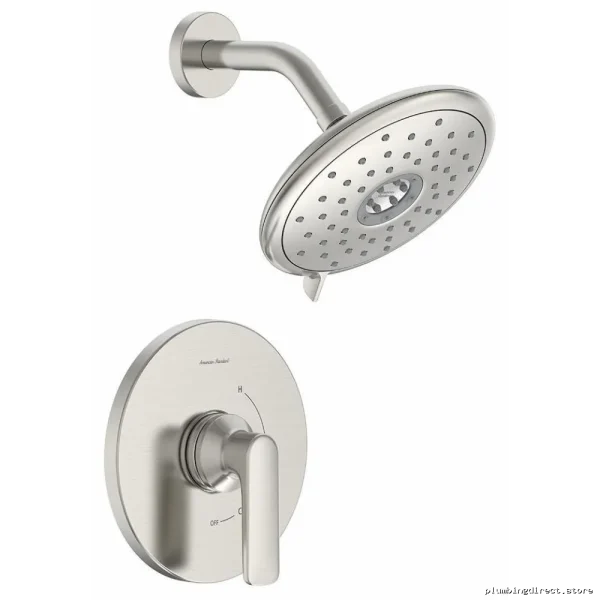 AmericanStandardAspirationsSingle-HandleBalancedPressureShowerValveWithDiversorTrim–BrushedNickelTU