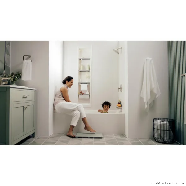 AmericanStandardAspirationsSingle-HandleBalancedPressureShowerValveWithDiversorTrim–BrushedNickelTU - Image 2