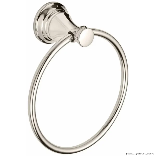 American Standard Delancey Bath Towel Ring Polished Nickel Finish 7052190.013 - Image 2