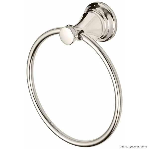 American Standard Delancey Bath Towel Ring Polished Nickel Finish 7052190.013