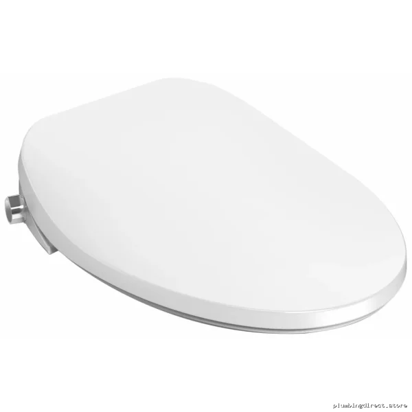 American Standard Aquawash Elongated Bidet Toilet Seat with Warm Wash - White