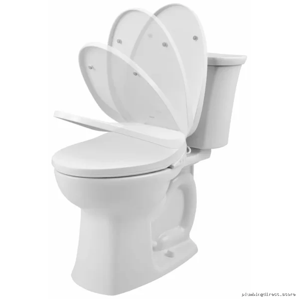 American Standard Aquawash Elongated Bidet Toilet Seat with Warm Wash - White - Image 2