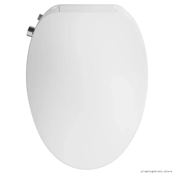 American Standard Aquawash Elongated Bidet Toilet Seat with Warm Wash - White - Image 3