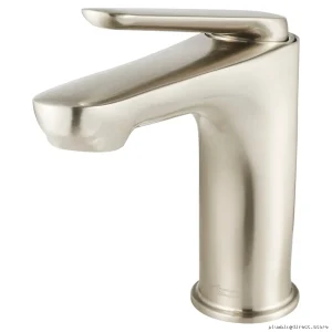 American Standard Brushed Nickel Single Hole Bathroom Faucet 7105101.295
