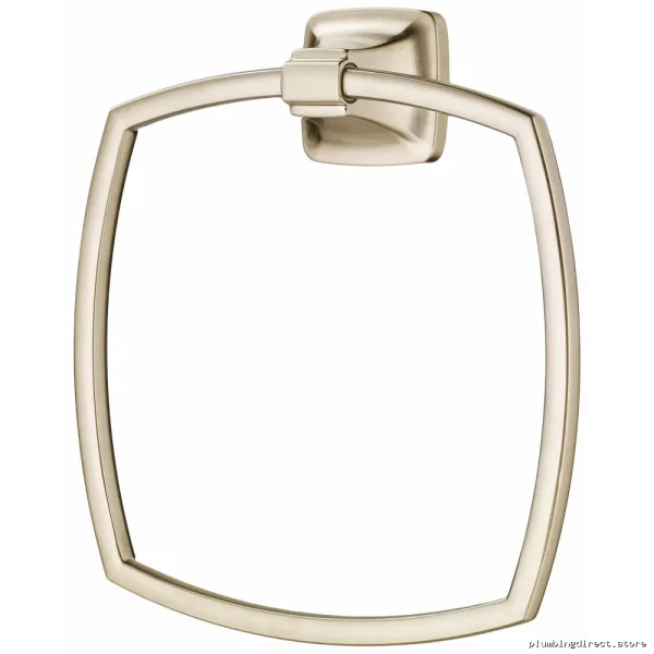 American Standard Brushed Nickel Towel Ring - Townsend Bathroom Hardware - Image 2