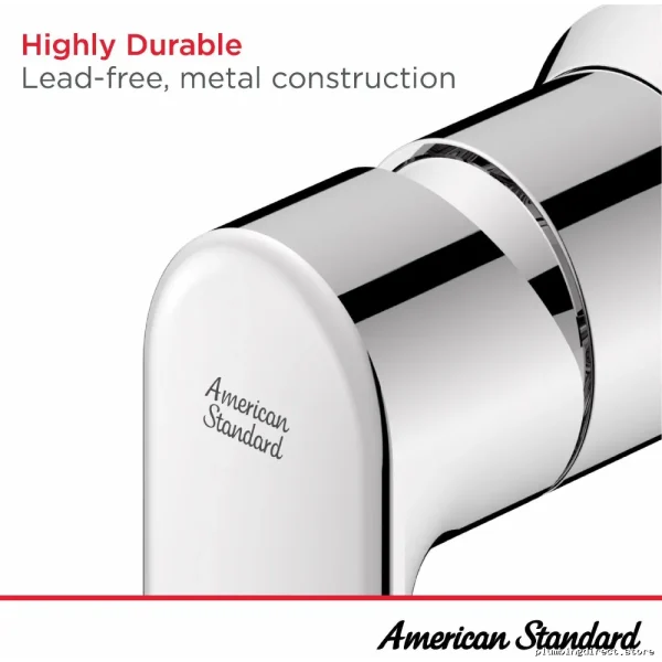 American Standard Brushed Nickel Bathroom Faucet with Pop-Up Drain 1.2 GPM