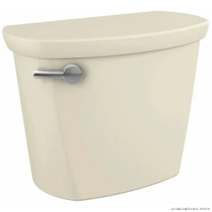 American Standard Cadet Toilet Tank Replacement - 4188A154.021 1.28 GPF Lined Bone Finish