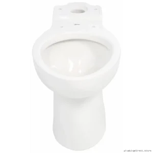 American Standard Cadet Comfort Height Elongated Toilet – White No Seat #3483