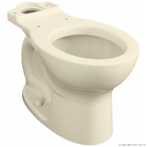 American Standard Cadet Round Toilet in Bone - No Seat