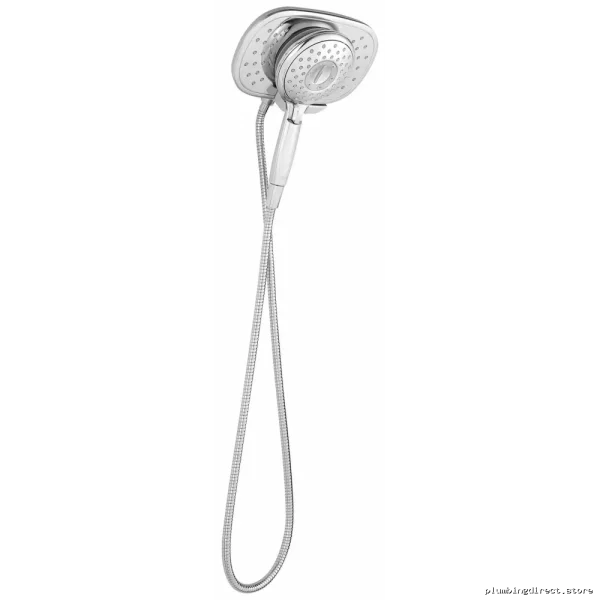 American Standard 9038254.002 Chrome 2-in-1 Shower Head with 4 Spray Functions - Image 2