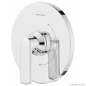 American Standard Chrome Pressure Balance Shower Trim - Single Handle