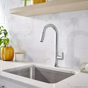 American Standard Beale Pull-Down Kitchen Faucet in Chrome Finish