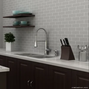 American Standard Chrome Edgewater Pull-Down Kitchen Faucet with Spray