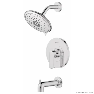American Standard Chrome Shower & Tub Trim Kit - Single-Handle, Pressure Balance TU061508.002
