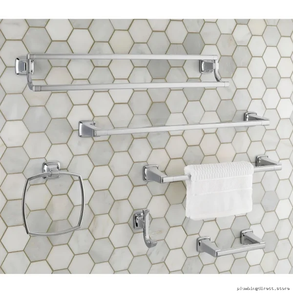 American Standard Chrome Towel Ring - Elegant Bathroom Accessory - Image 3