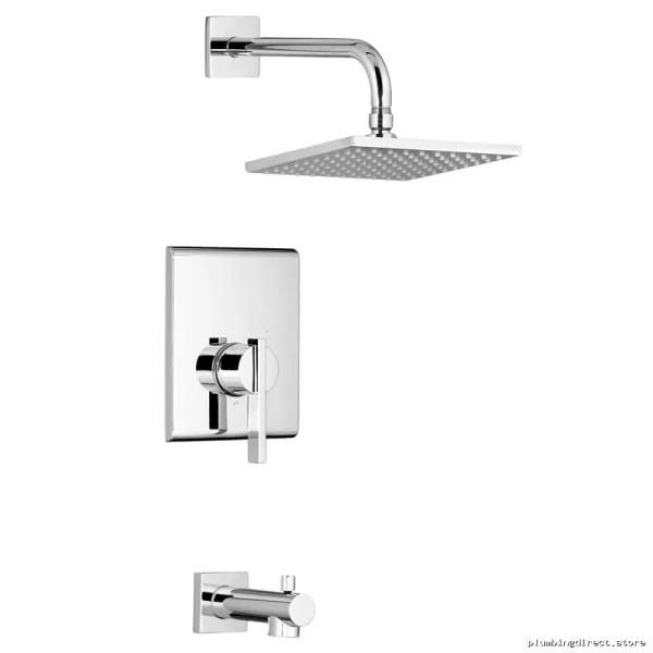 American Standard Chrome Tub & Shower Trim Set TU184502.002 with Cartridge - Image 2