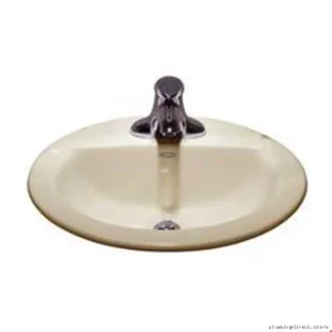 American Standard Colony Bathroom Sink in Bone - Countertop