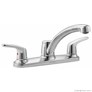 American Standard Colony Pro Chrome 2-Handle Kitchen Faucet 7074500.002