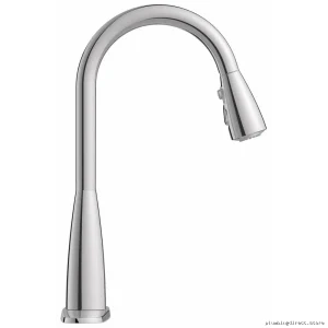 American Standard Colony Pro Chrome Kitchen Faucet with Easy-Pull Spray 7077300.002