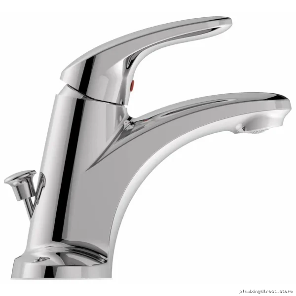 American Standard Colony Pro Centerset Bathroom Faucet with Low-Drain Design - Chrome Finish 7075005.002
