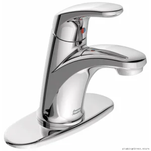 American Standard Colony Pro Single-Hole No-Drain Modern Chrome Faucet - 1.2 GPM