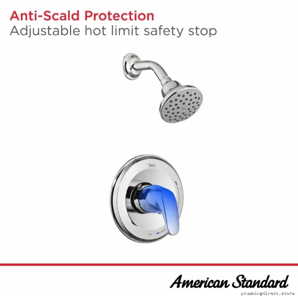 American Standard Colony Pro Single Handle Shower-Tub Combo w/ Diverter Valve - Chrome Finish - Image 2