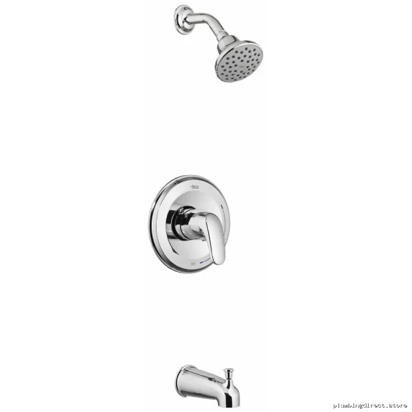 American Standard Colony Pro Single Handle Shower-Tub Combo w/ Diverter Valve - Chrome Finish - Image 5