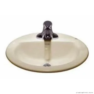 American Standard Colony Single Hole Countertop Sink in Bone Finish