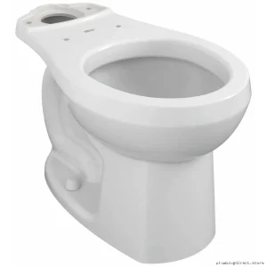 Colony Three Comfort Height Round Toilet Bowl Lower Seat White American Standard