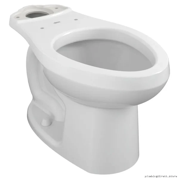 American Standard Comfort Height Elongated Toilet Bowl White - No Seat - Image 2