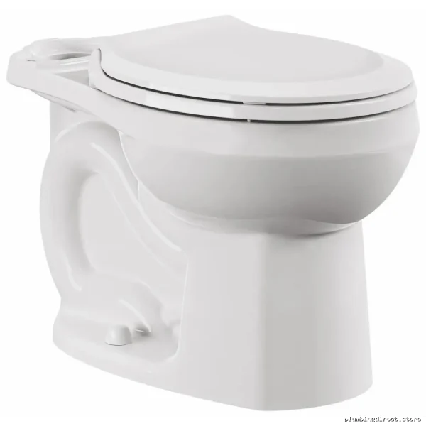 Colony Three Comfort Height Round Toilet Bowl Lower Seat White American Standard - Image 2