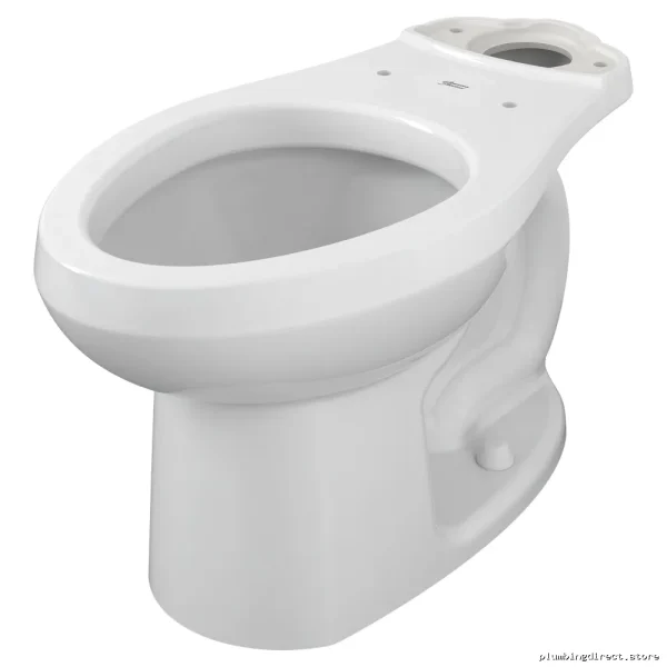 American Standard Comfort Height Elongated Toilet Bowl White - No Seat