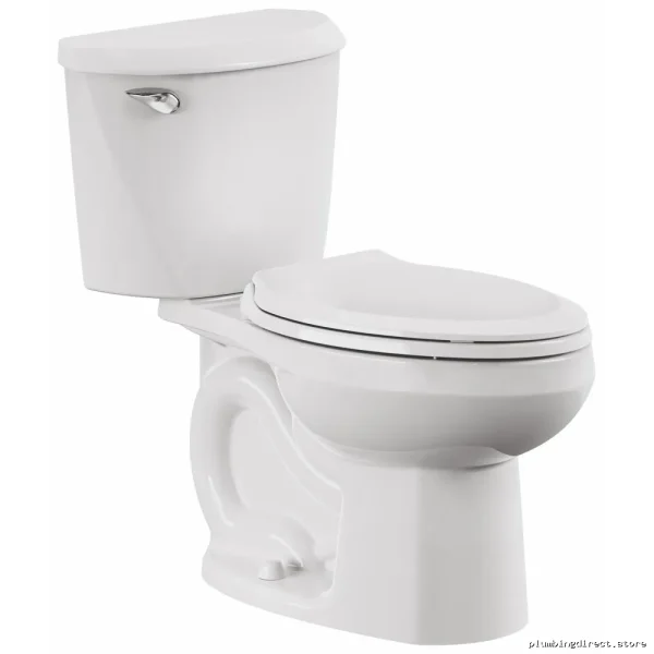 American Standard Comfort Height Elongated Toilet Bowl White - No Seat - Image 4