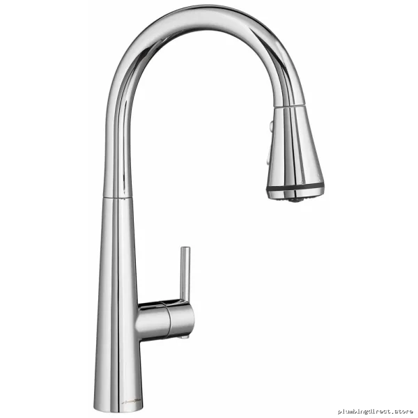 American Standard Edgewater Pull-Down Spray Chrome Kitchen Faucet - Image 2